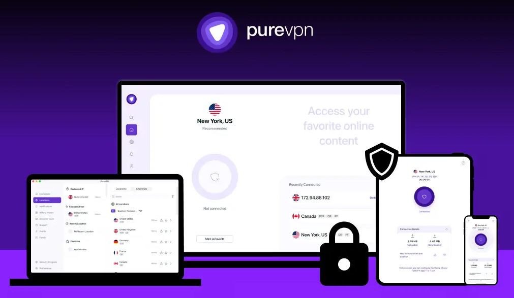 Pure VPN (1 Year / 10 Devices)