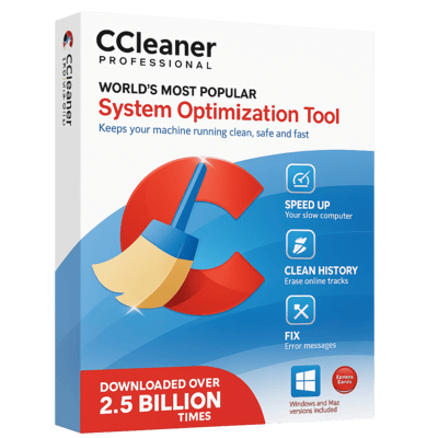 CCleaner Professional Key (1 Year / 5 PC)